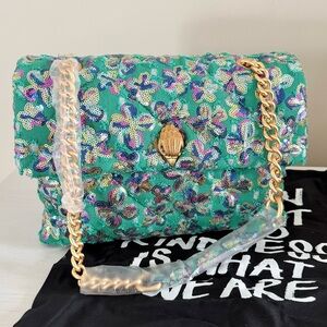Kurt Geiger Large Kensington Convertible Sequin Shoulder Bag